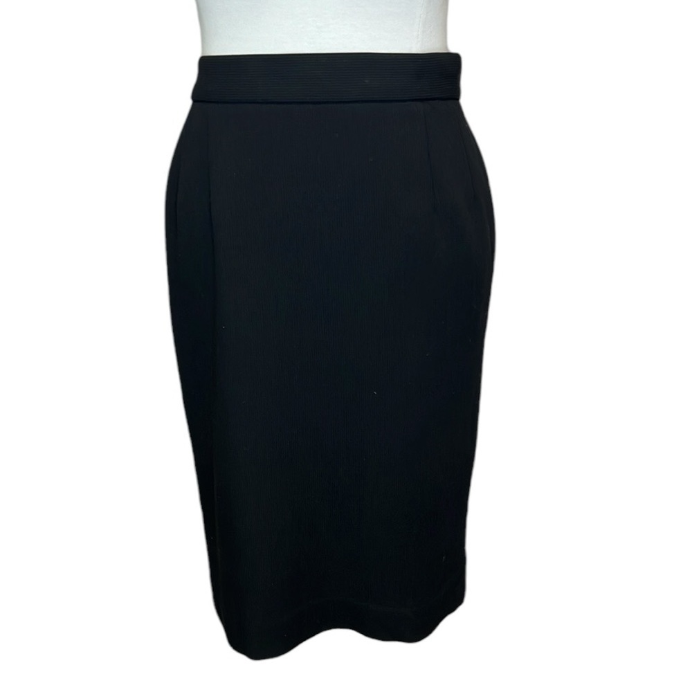 Emanuel Ungaro Textured Skirt Black